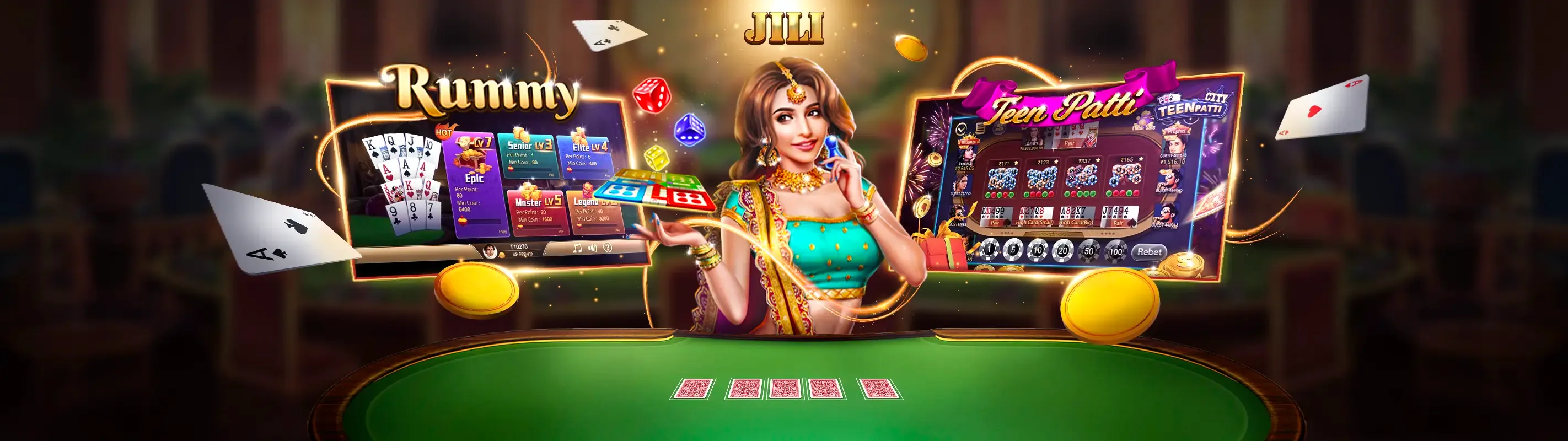 Bàn Baccarat trực tuyến TF88 với dealer chuyên nghiệp